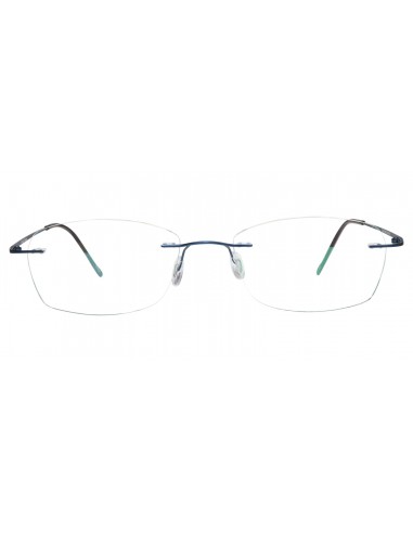 Blue Light Blocking Glasses Rectangle Rimless 201967 Eyeglasses Includes Blue Light Blocking Lenses de France