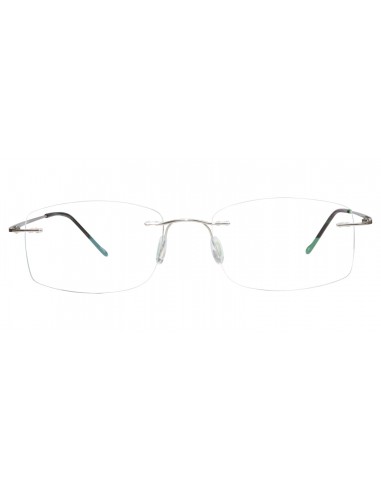 Blue Light Blocking Glasses Rectangle Rimless 201962 Eyeglasses Includes Blue Light Blocking Lenses pas cher 